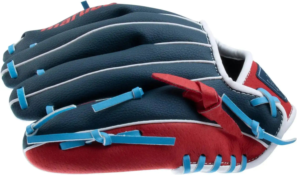 Marucci Swift 10.00’’ Youth Utility Glove Mfgswfty10 - Navy Red - Right Throw