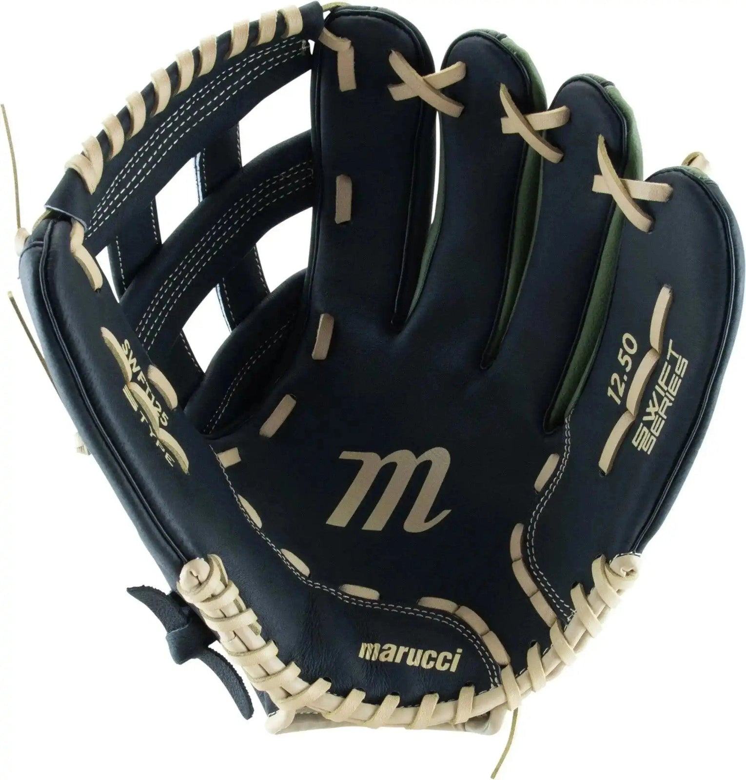 Marucci Swift 12.50’’ s Type Youth Outfield Glove Mfgswft125 - Olive Black - Right Throw