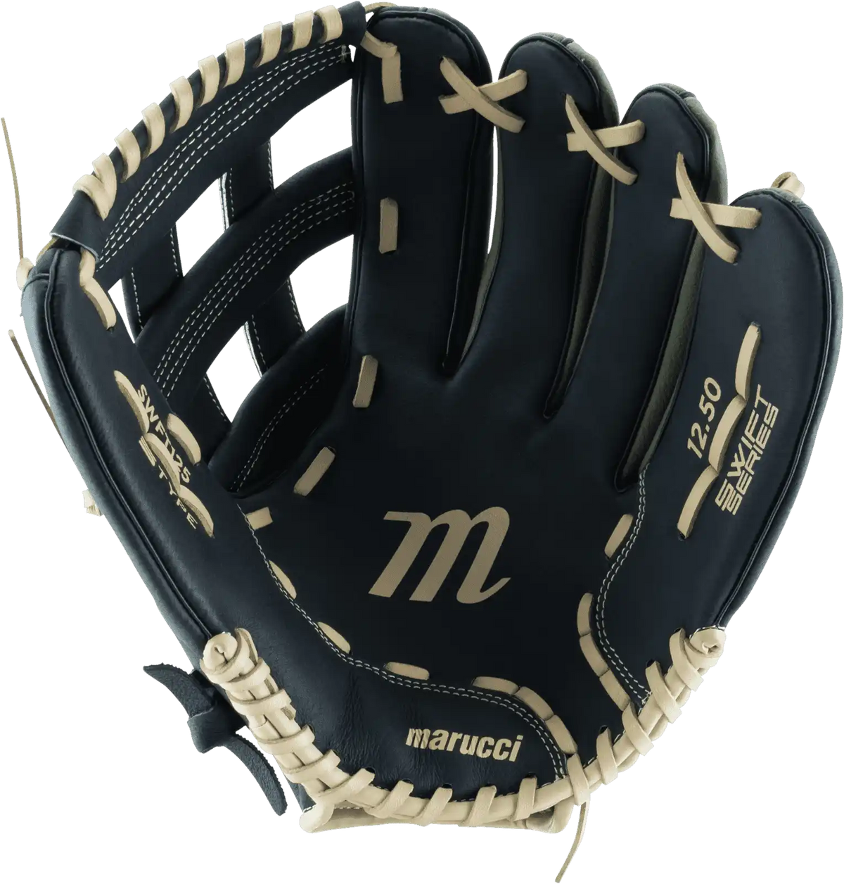 Marucci Swift s Type 12.50’’ Outfield Glove - Olive Green Black - Right Throw