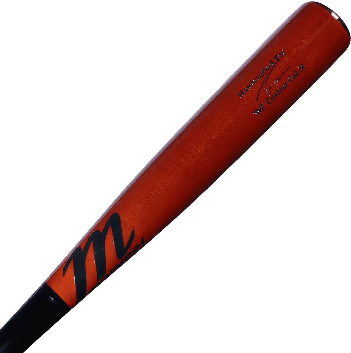 Marucci Trea Turner Tvt Pro Exclusive Bat - Black Burnt Orange