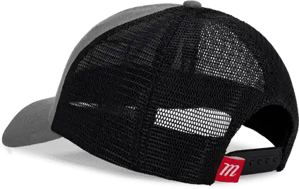 Marucci Wood Shed Trucker Cap - Gray Black - one Size Fits Most