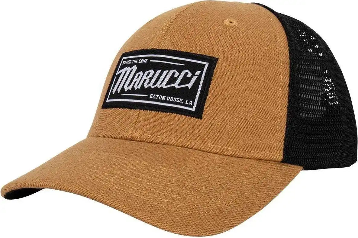 Marucci Wood Shed Trucker Cap - Khaki Black