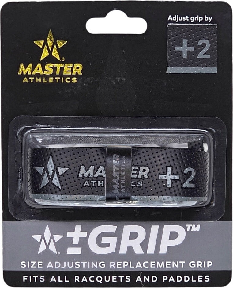 Master Athletic +2 Size Adjusting Replacement Grip (1x) - Black