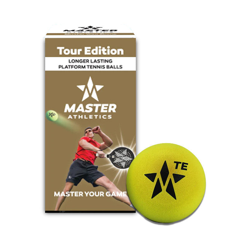 Master Athletics Tour Edition Platform Balls Case 36x - Yellow - HIT a Double