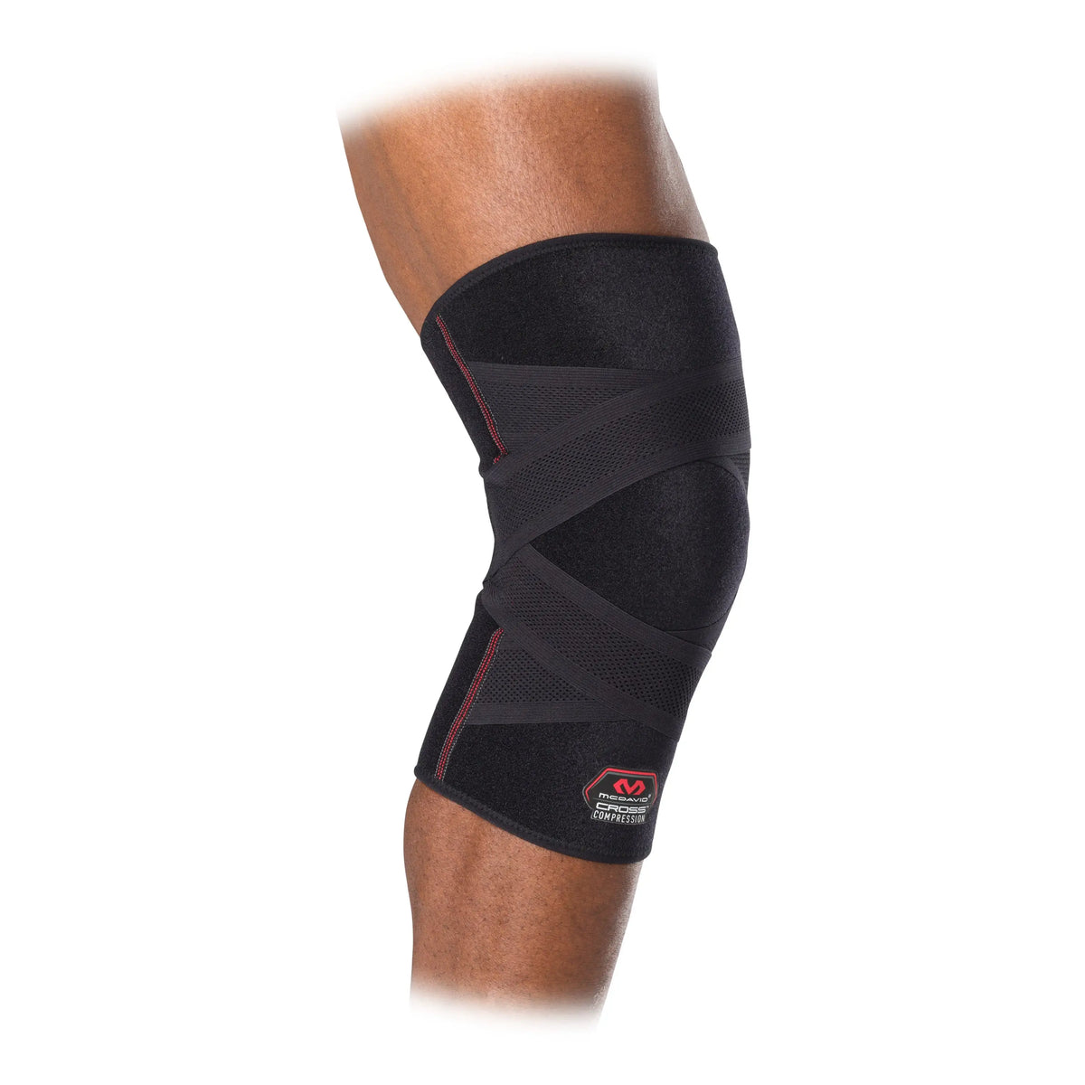 Mcdavid Md10620 Cross Compression Knee Sleeve - Black / s