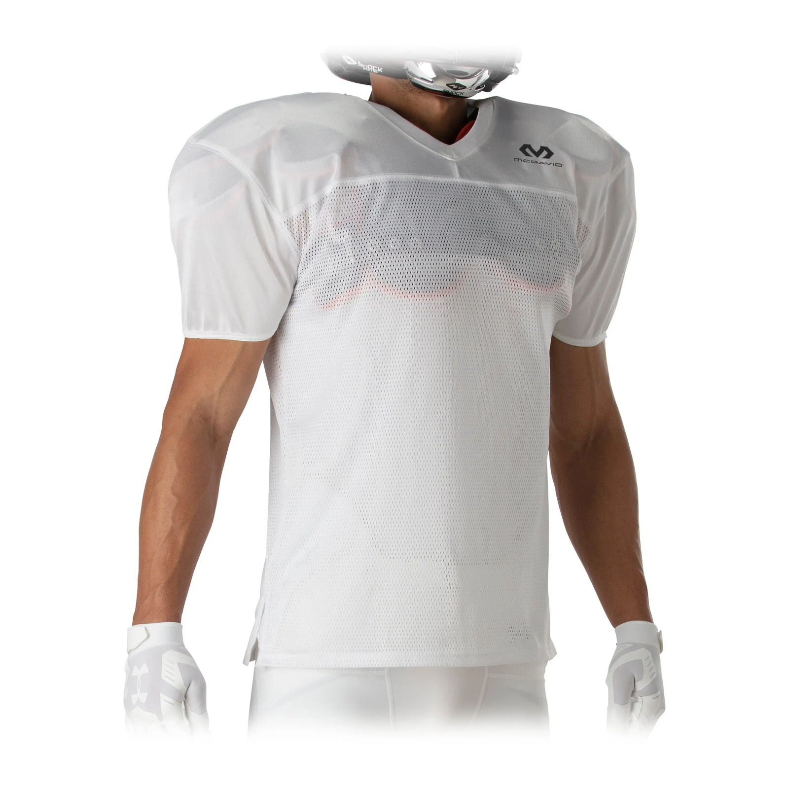 Mcdavid Md21580 Rival Football Practice Jersey - White - s