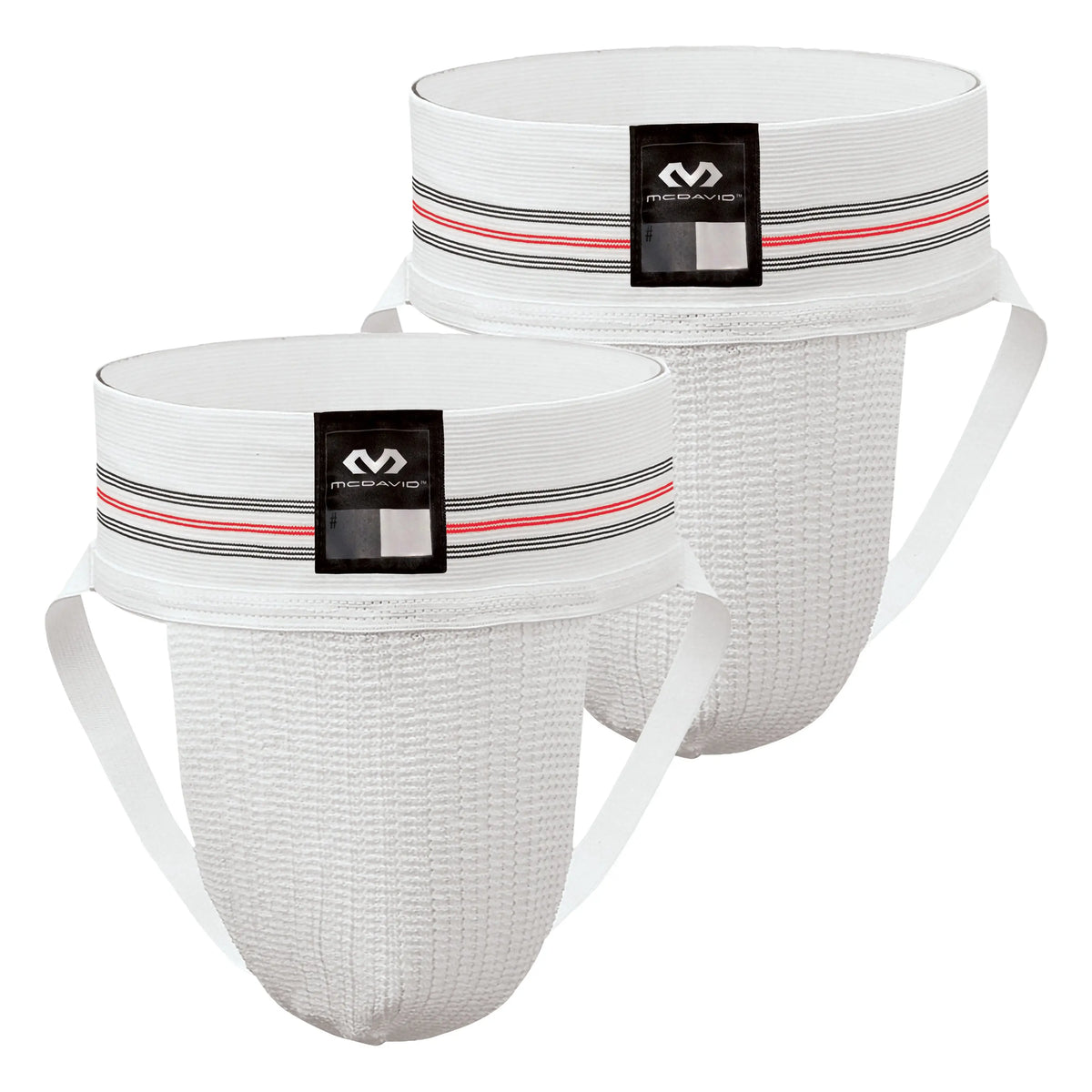 Mcdavid Md3110 Athletic Supporter 2-pk Wht - White