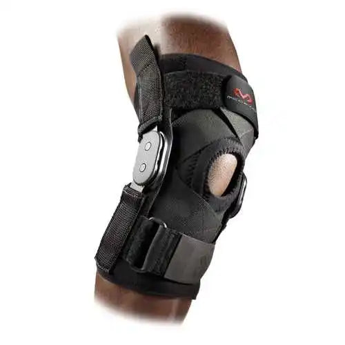 Mcdavid Md429x Knee Brace with Polycentric Hinges and Cross Straps Adult - Black