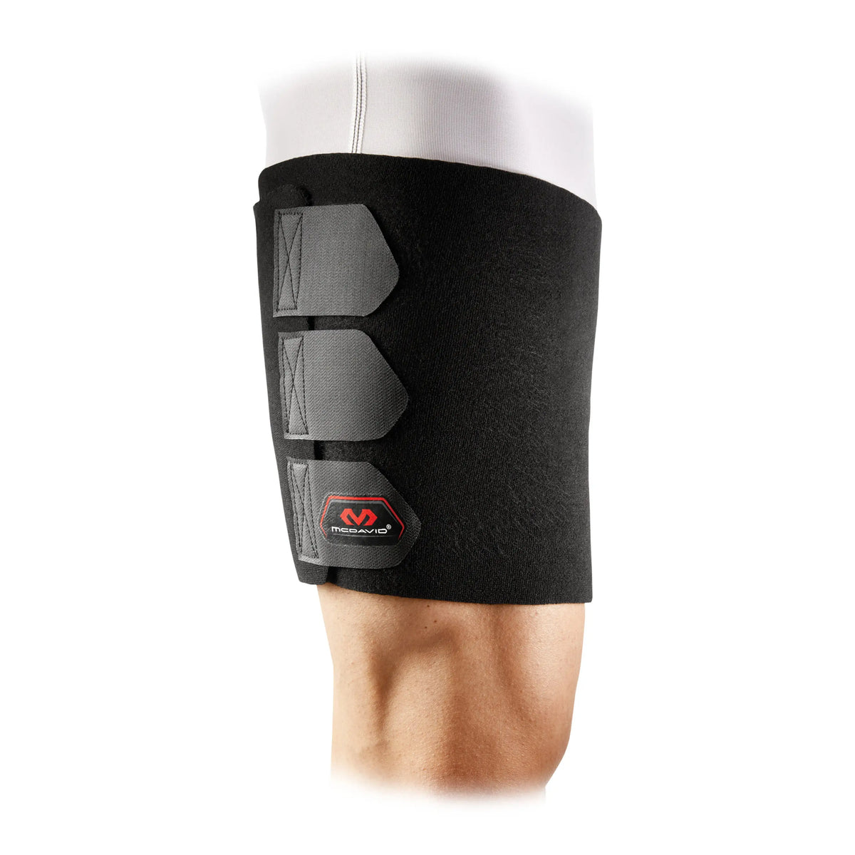 Mcdavid Md478 Level 1 Thigh Wrap Adj Blk - Black / Osfa