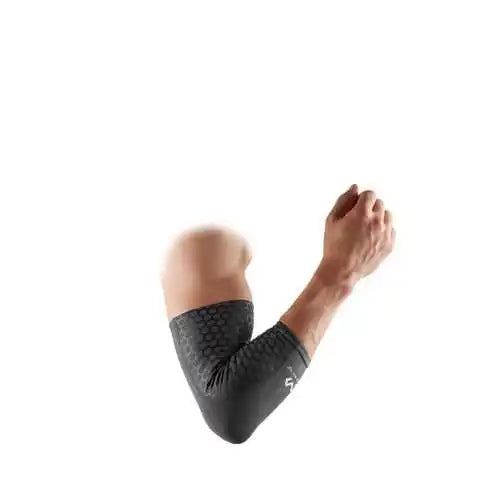 Mcdavid Md6307 Active Comfort Compression Elbow Sleeve Adult - Gray Black