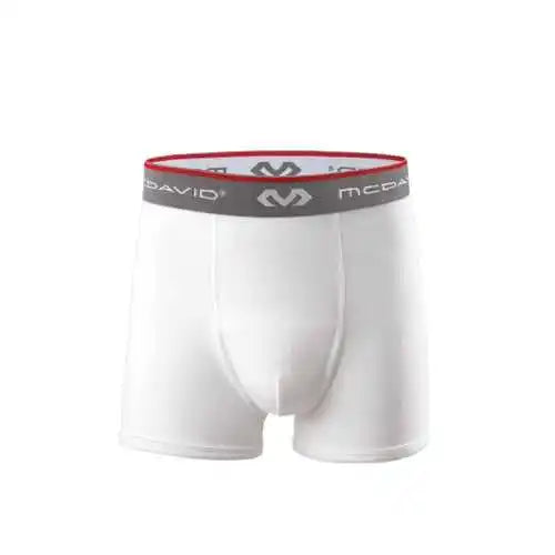 Mcdavid Md9140 Boxer Brief with Flexcup - White