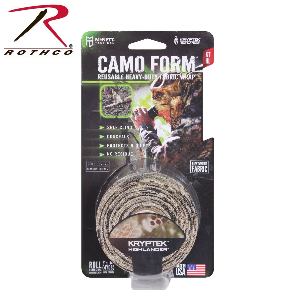 Mcnett Camo Form - Self Cling Wrap