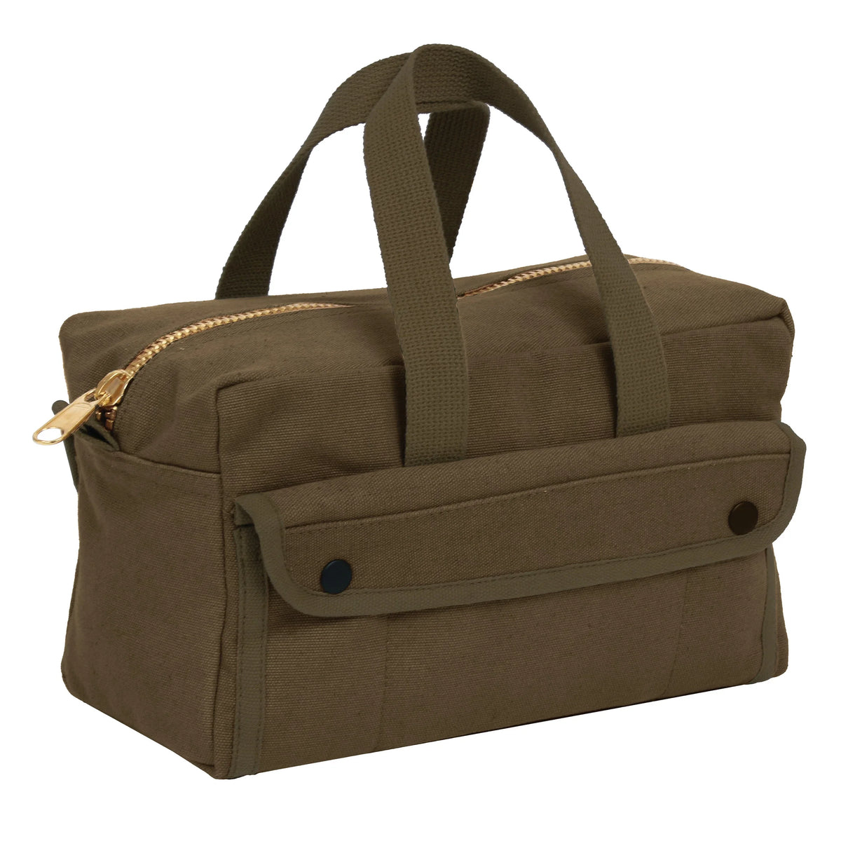 Mechanics Tool Bag with Brass Zipper