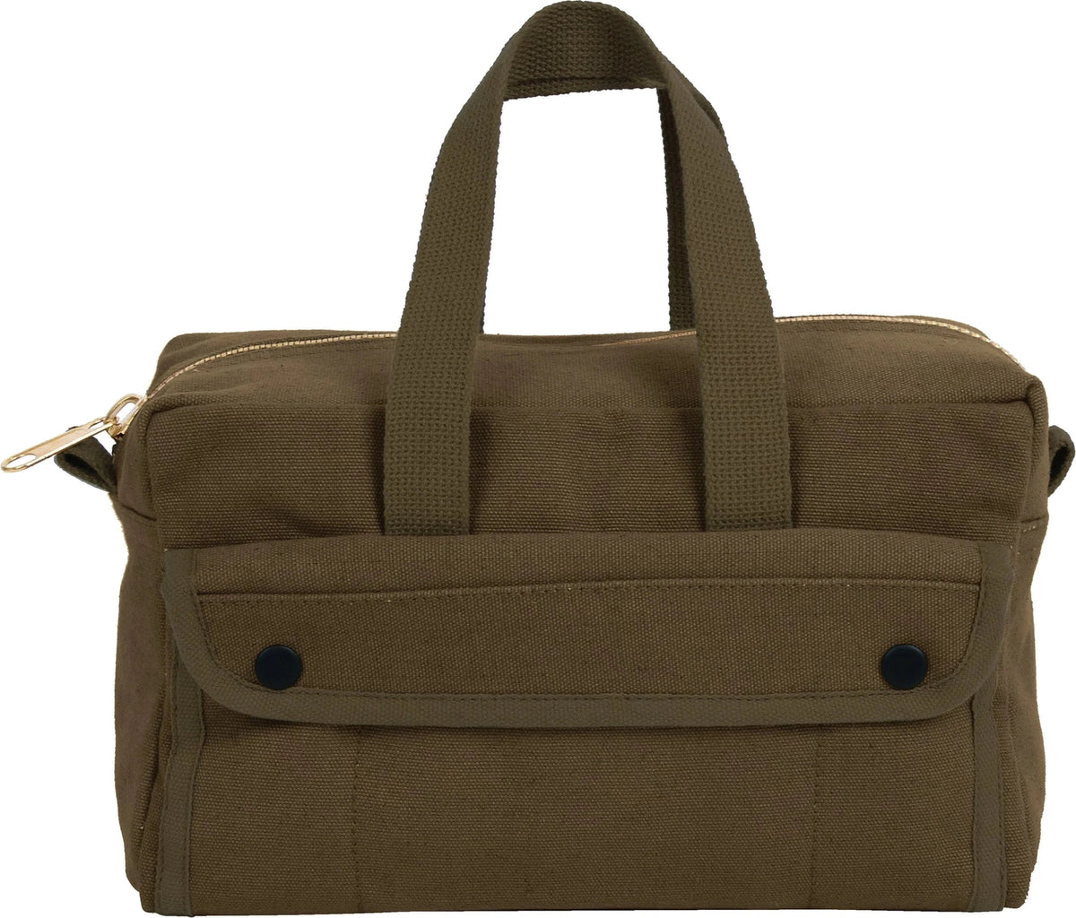 Mechanics Tool Bag with Brass Zipper