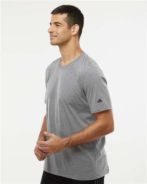 Medium Grey Heather Blended T-Shirt - A556