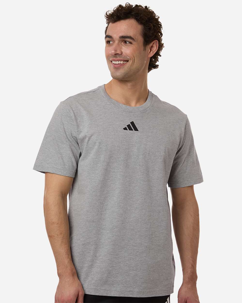 Medium Grey Heather Men's Fresh T-Shirt - AT106 plain