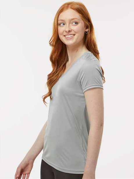 Medium Grey Women's Vera V-Neck T-Shirt - 203