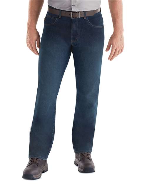 Medium Wash - 36I Dura-Kap Flex Work Jeans - PD90