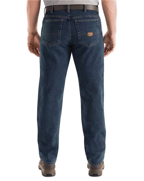 Medium Wash - 36I Dura-Kap Flex Work Jeans - PD90