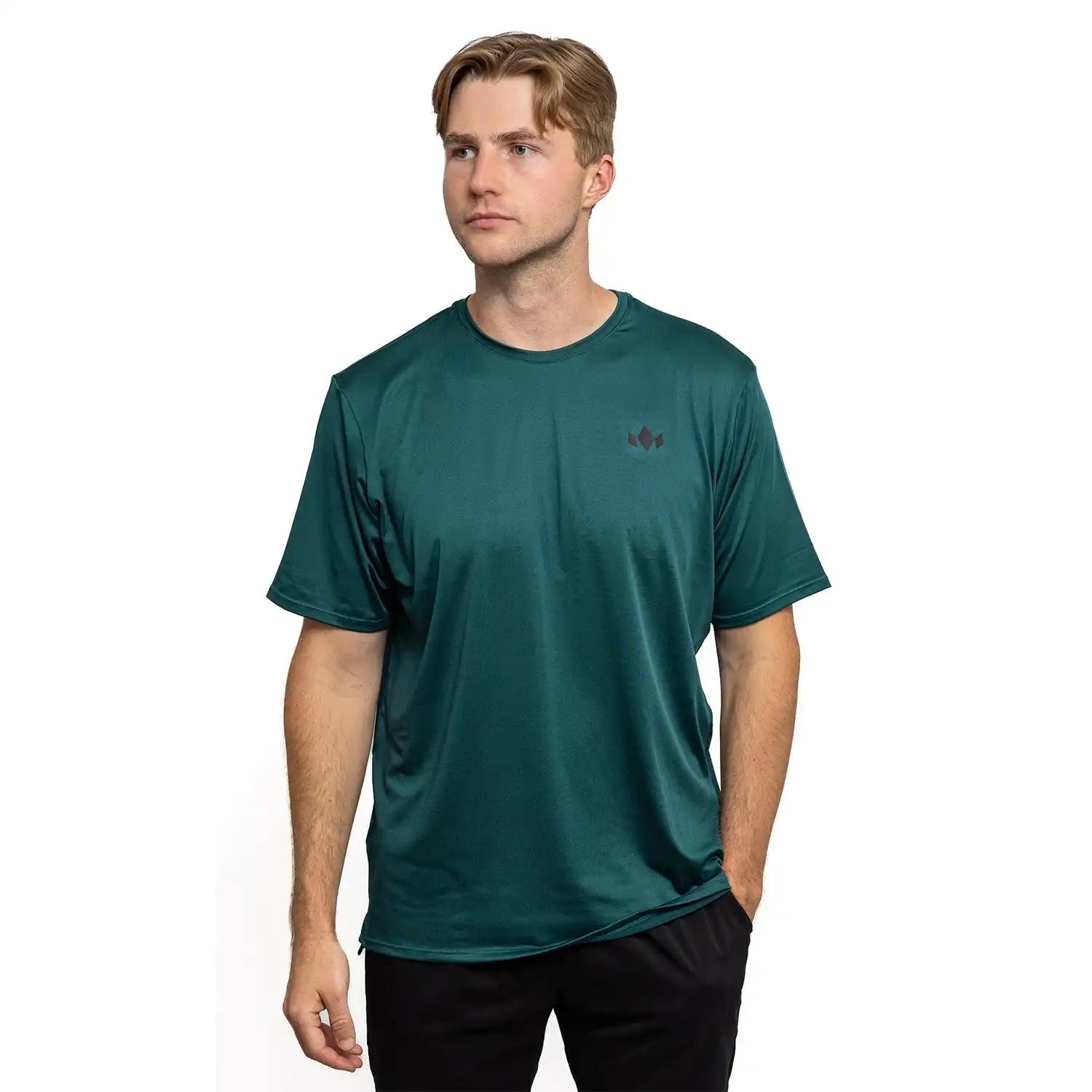 Men’s Essential Crew Neck - Forest Green / Xs