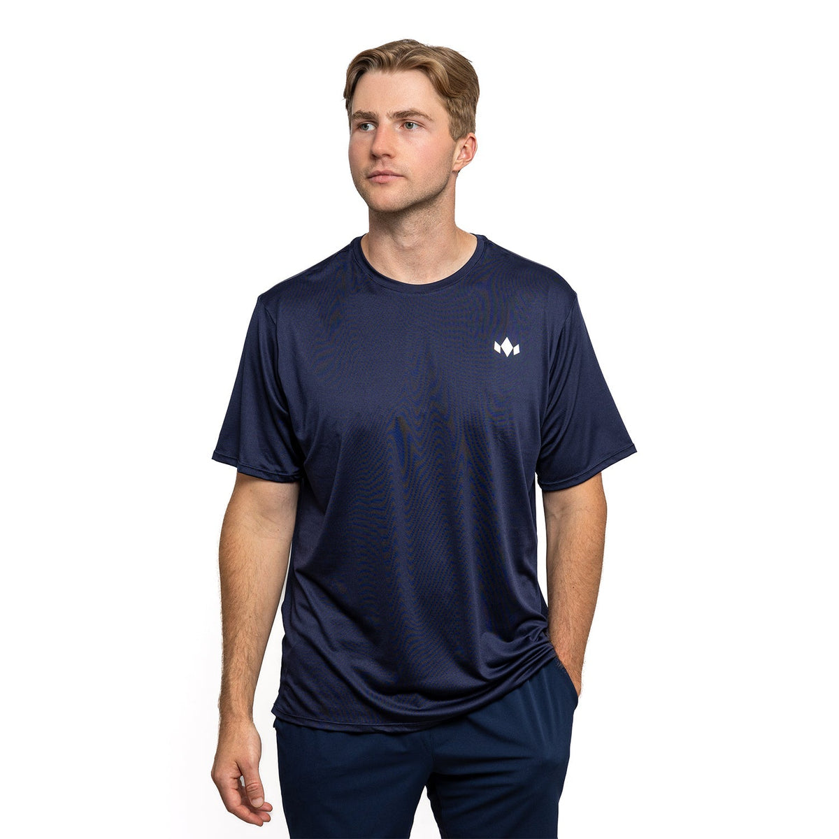 Men’s Essential Crew Neck T-shirt - Navy / Xs