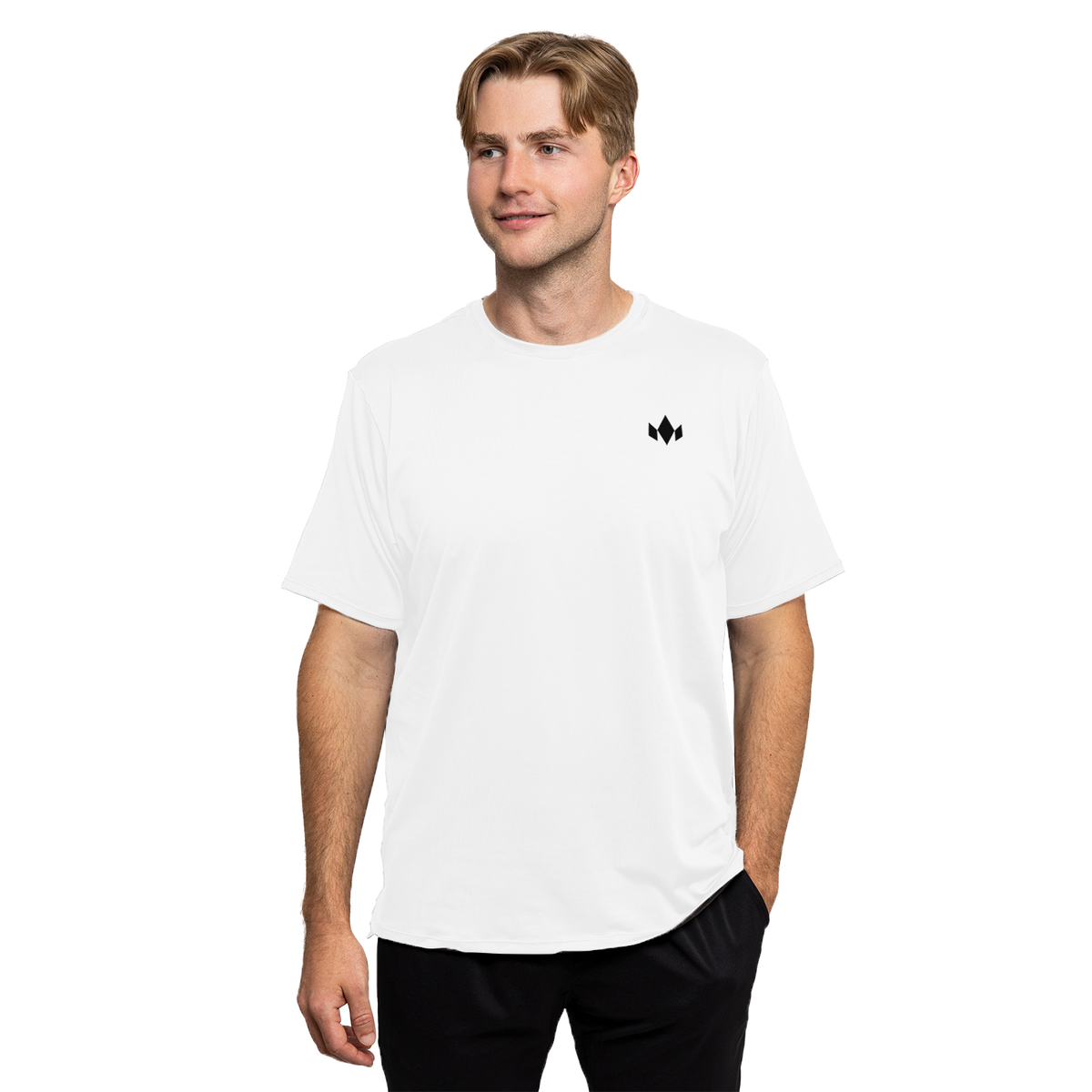 Men’s Essential Crew Neck T-shirt - White / Xs