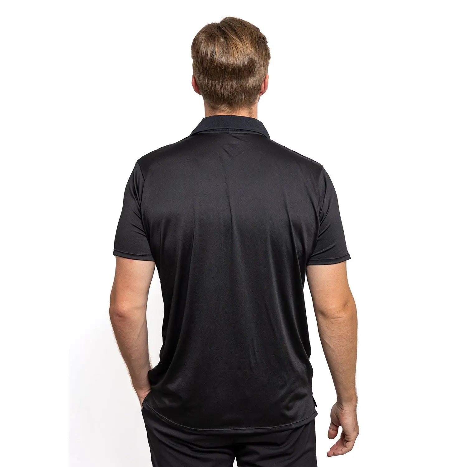 Men’s Essential Polo - Black / Xs