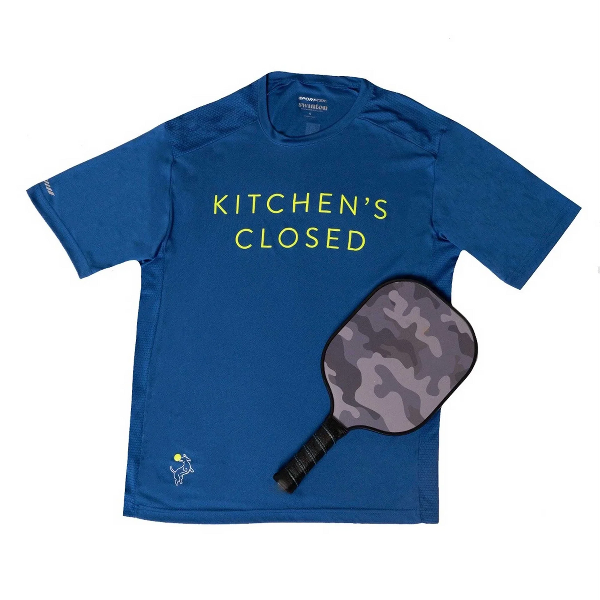 Men’s Kitchen’s Closed Performance Shirt Royal Blue