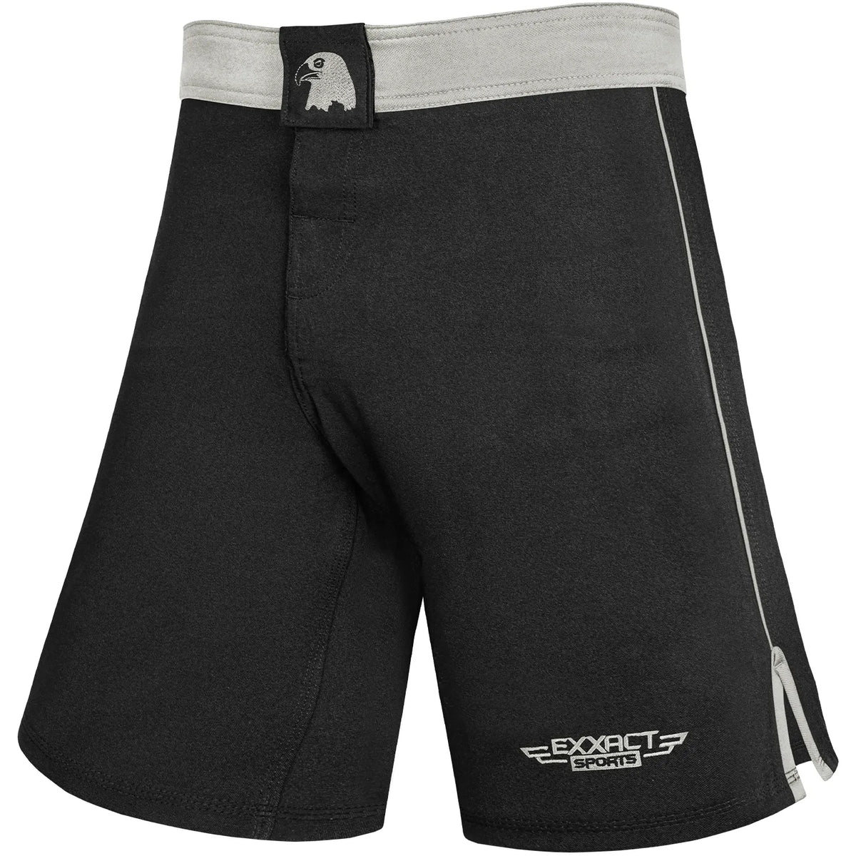 Men’s Mma Shorts Ibjjf Ranked no Gi Bjj Jiu Jitsu for Grappling Boxing Cross Training (silver)