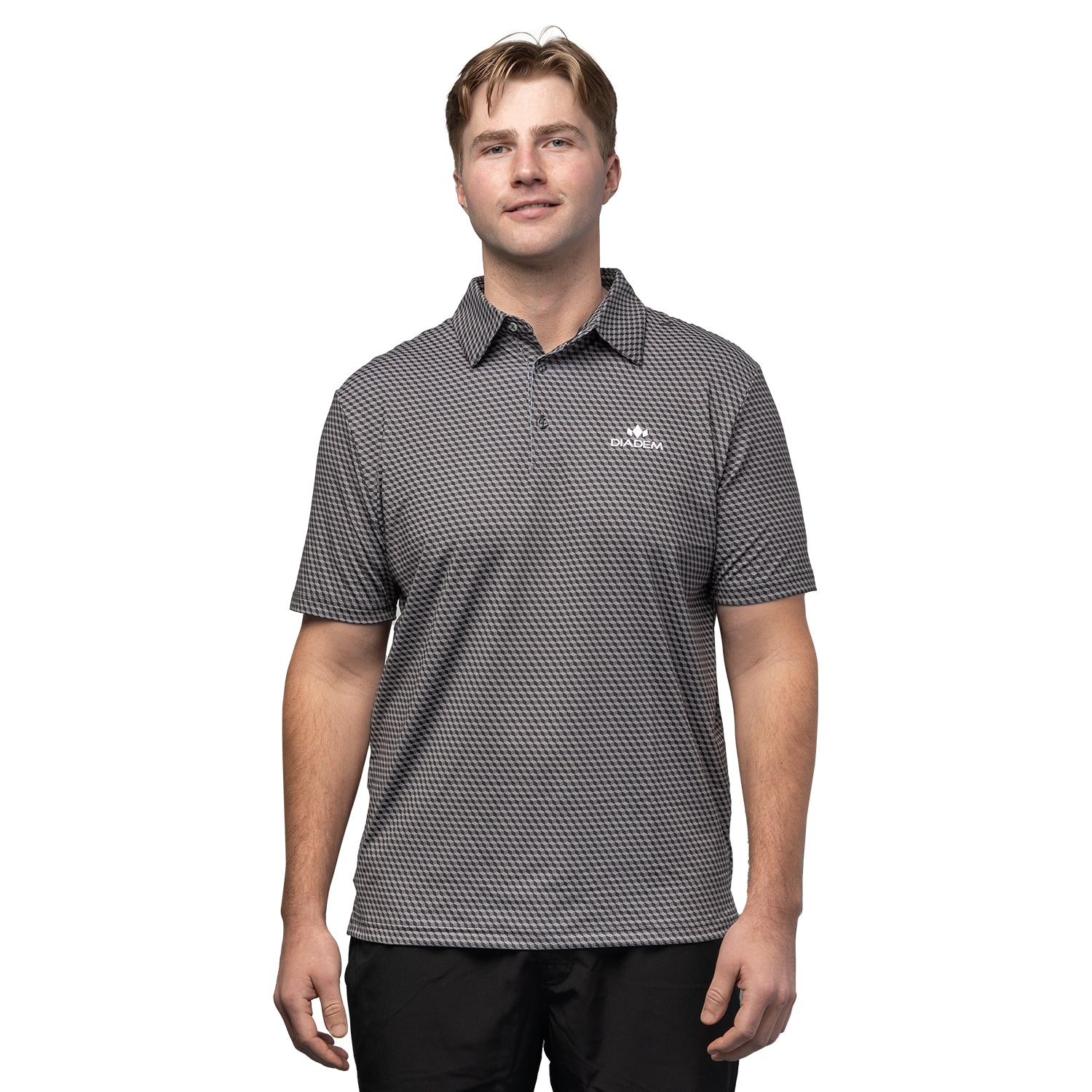 Men’s Scales Competition 18k Pattern Polo - Small