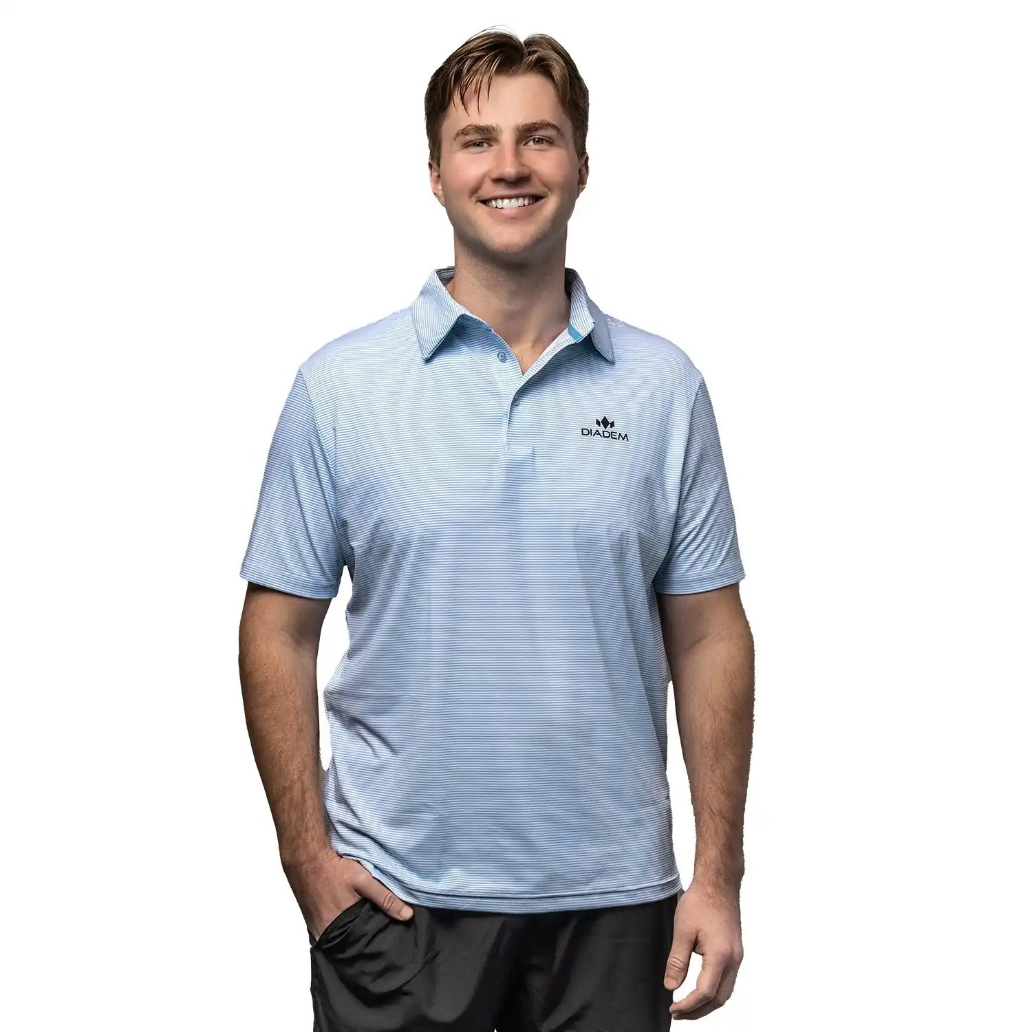 Men’s Scales Weekender Striped Polo - s