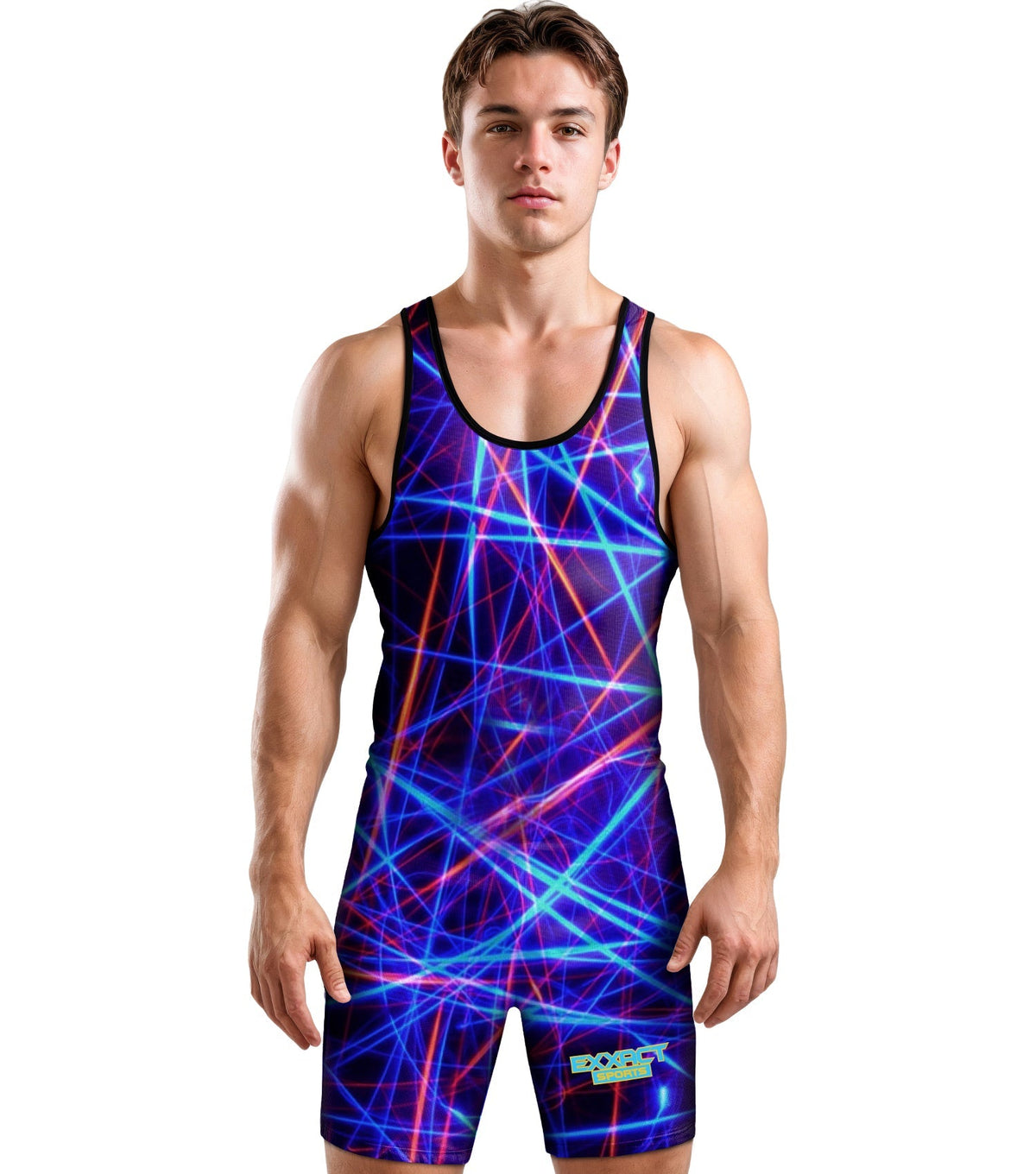 Men’s Sublimated Wrestling Singlets (lazer)
