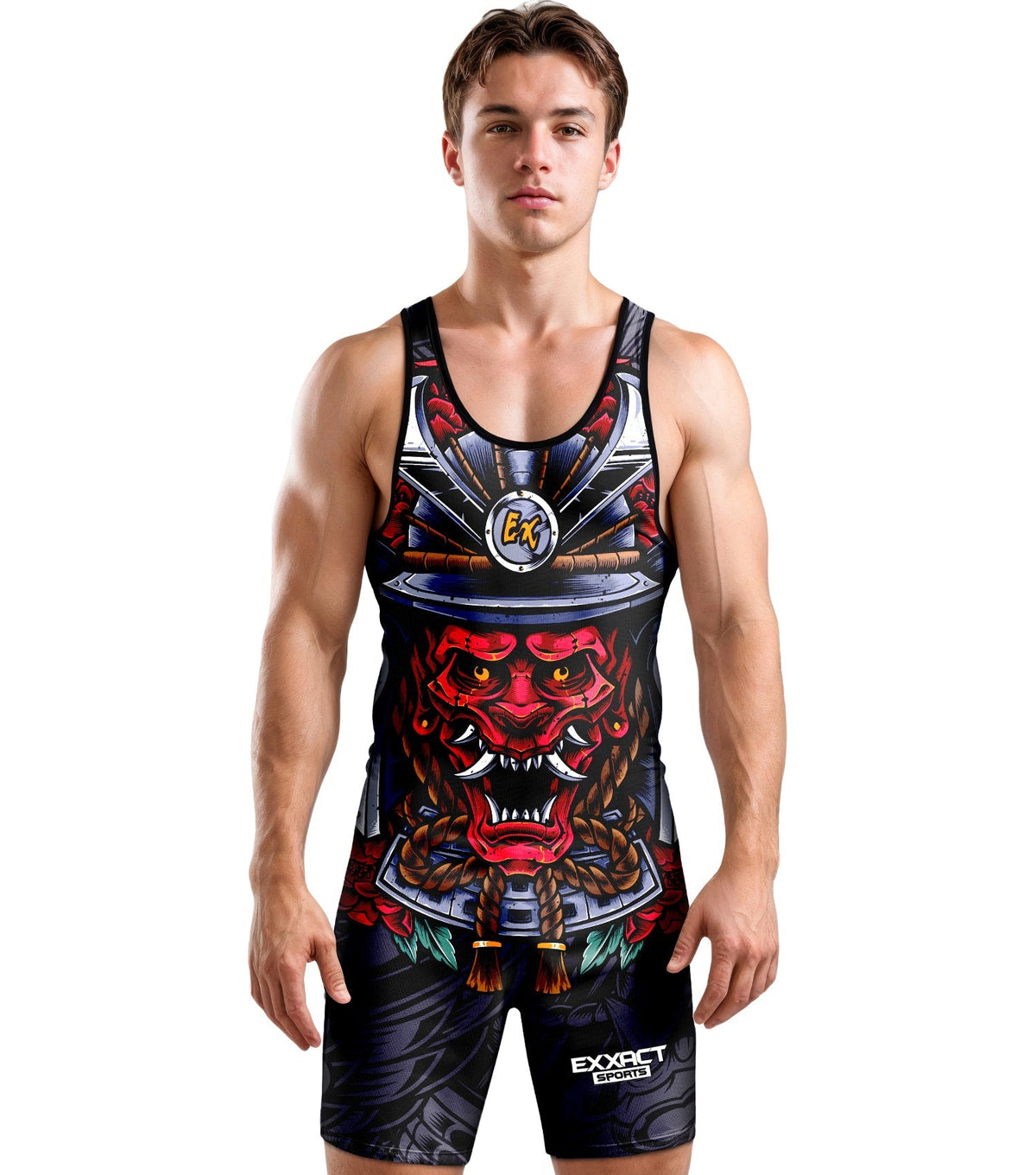 Men’s Sublimated Wrestling Singlets (samurai)