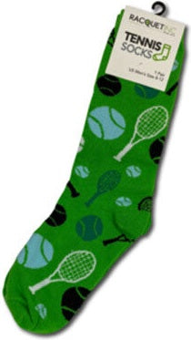 Men’s Tennis Dress Socks (1x) - Green