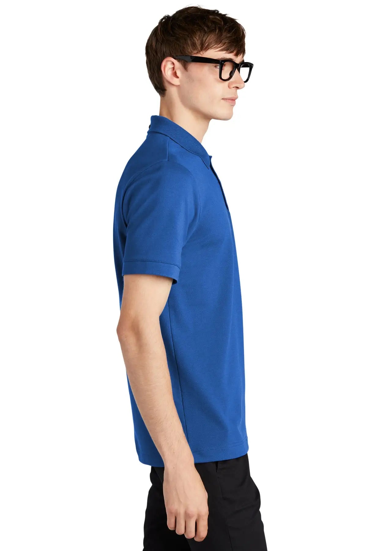 Mercer + mettle Mm1000 Stretch Heavyweight Pique Polo - Blue Note