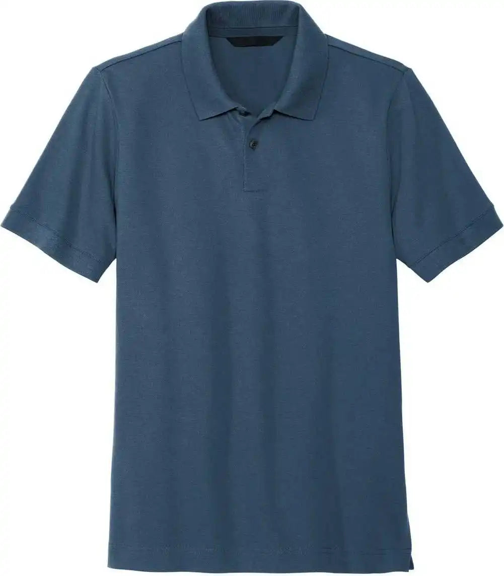 Mercer + mettle Mm1000 Stretch Heavyweight Pique Polo Insignia Blue Navy / Adult l