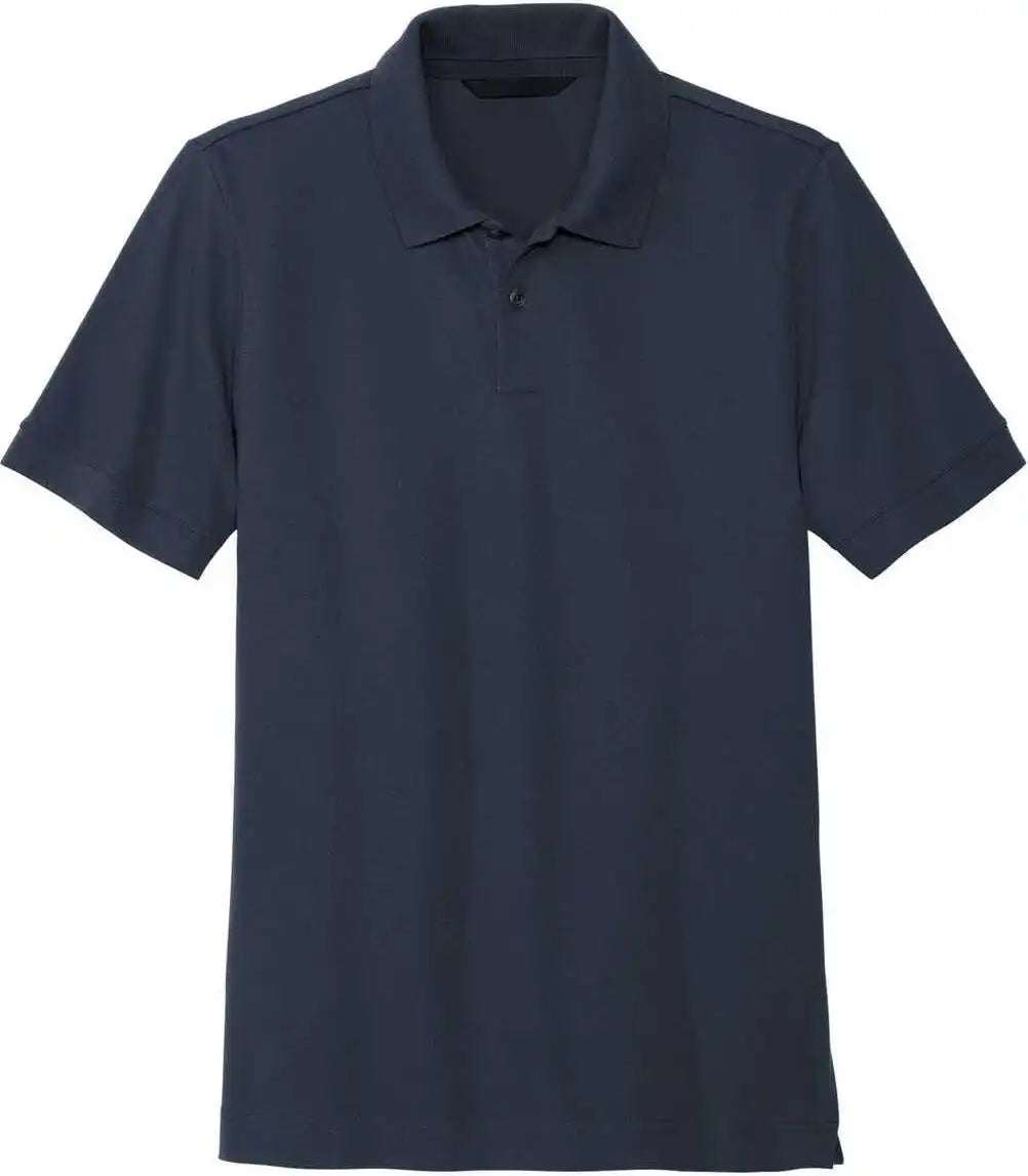 Mercer + mettle Mm1000 Stretch Heavyweight Pique Polo Night Navy / Adult Xl