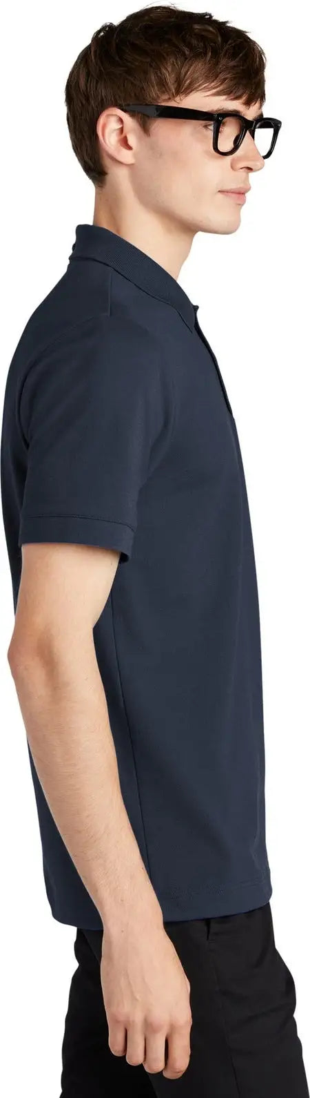 Mercer + mettle Mm1000 Stretch Heavyweight Pique Polo - Night Navy
