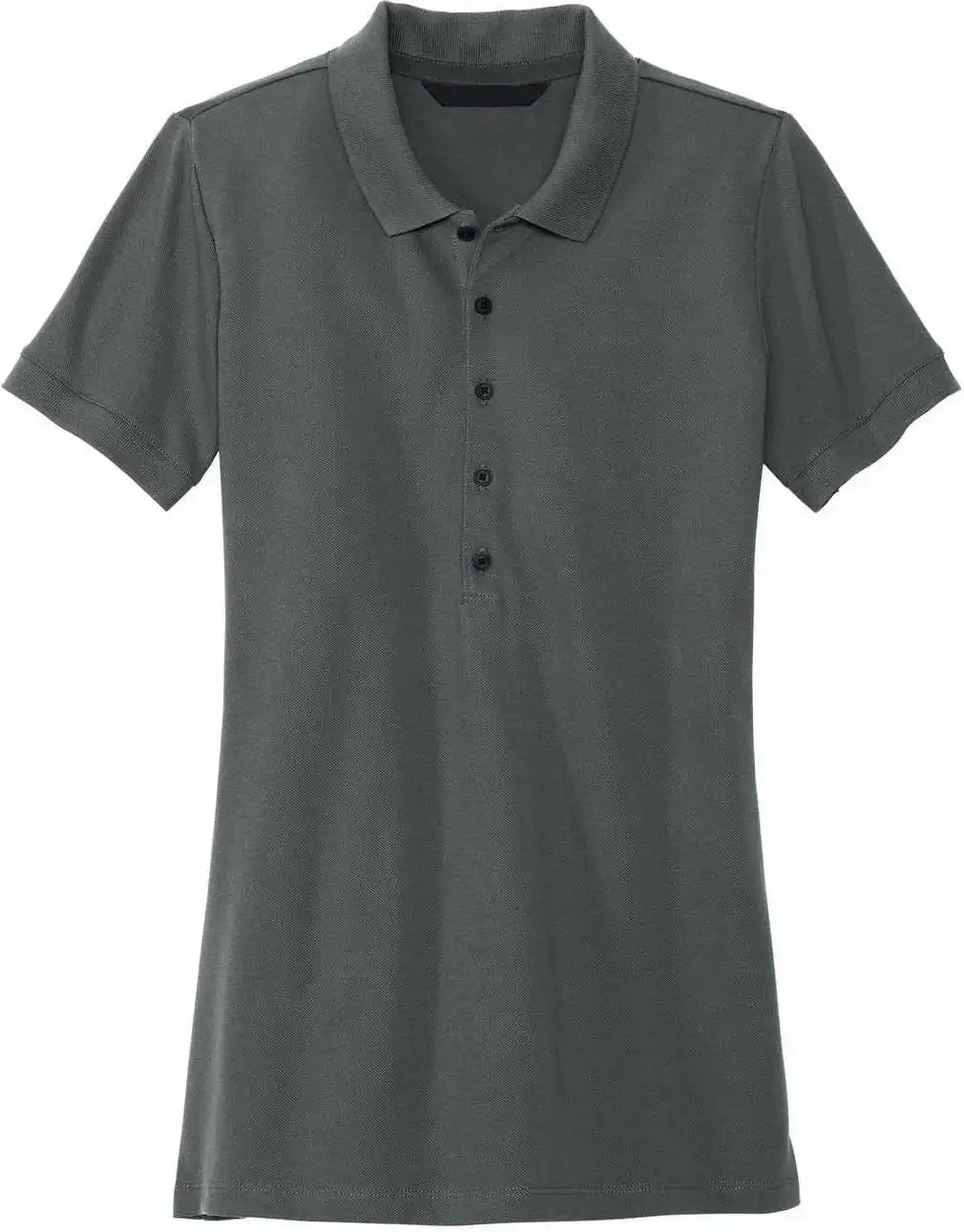 Mercer + mettle Mm1001 Women’s Stretch Heavyweight Pique Polo - Anchor Grey - Dark Gray / Ladies m