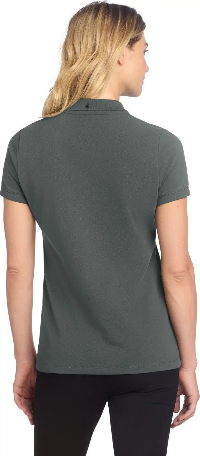 Mercer + mettle Mm1001 Women’s Stretch Heavyweight Pique Polo - Anchor Gray