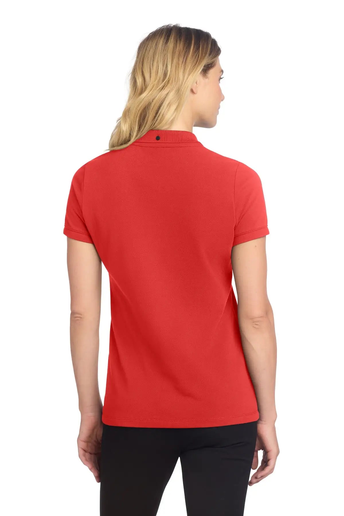 Mercer + mettle Mm1001 Women’s Stretch Heavyweight Pique Polo - Apple Red