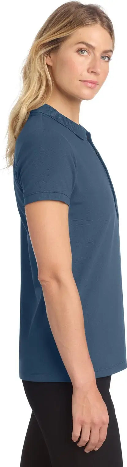 Mercer + mettle Mm1001 Women’s Stretch Heavyweight Pique Polo - Insignia Blue