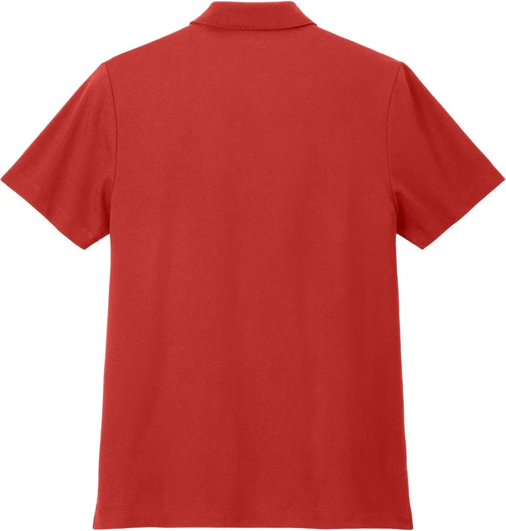 Mercer + mettle Mm1004 Stretch Pique Polo - Apple Red - Adult Xs