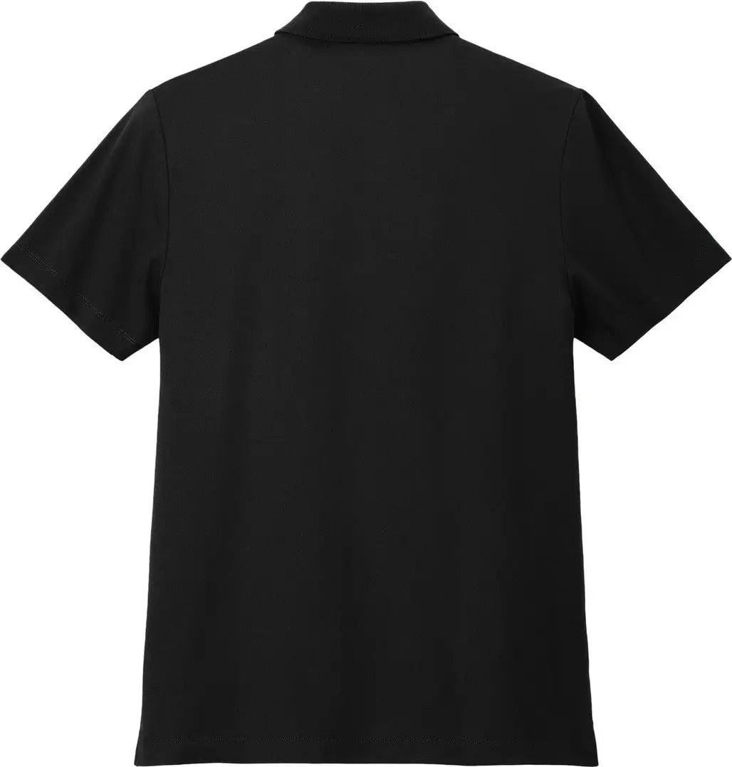 Mercer + mettle Mm1004 Stretch Pique Polo - Deep Black - Adult Xs