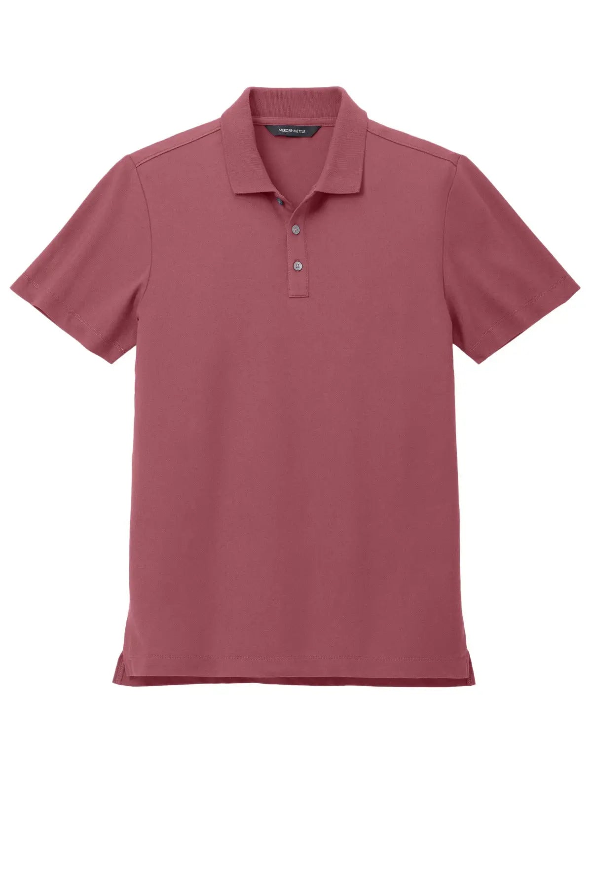 Mercer + mettle Mm1004 Stretch Pique Polo - Rosewood