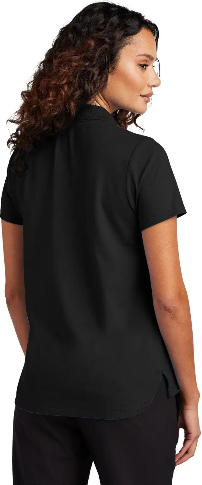 Mercer + mettle Mm1005 Women’s Stretch Pique Polo - Deep Black