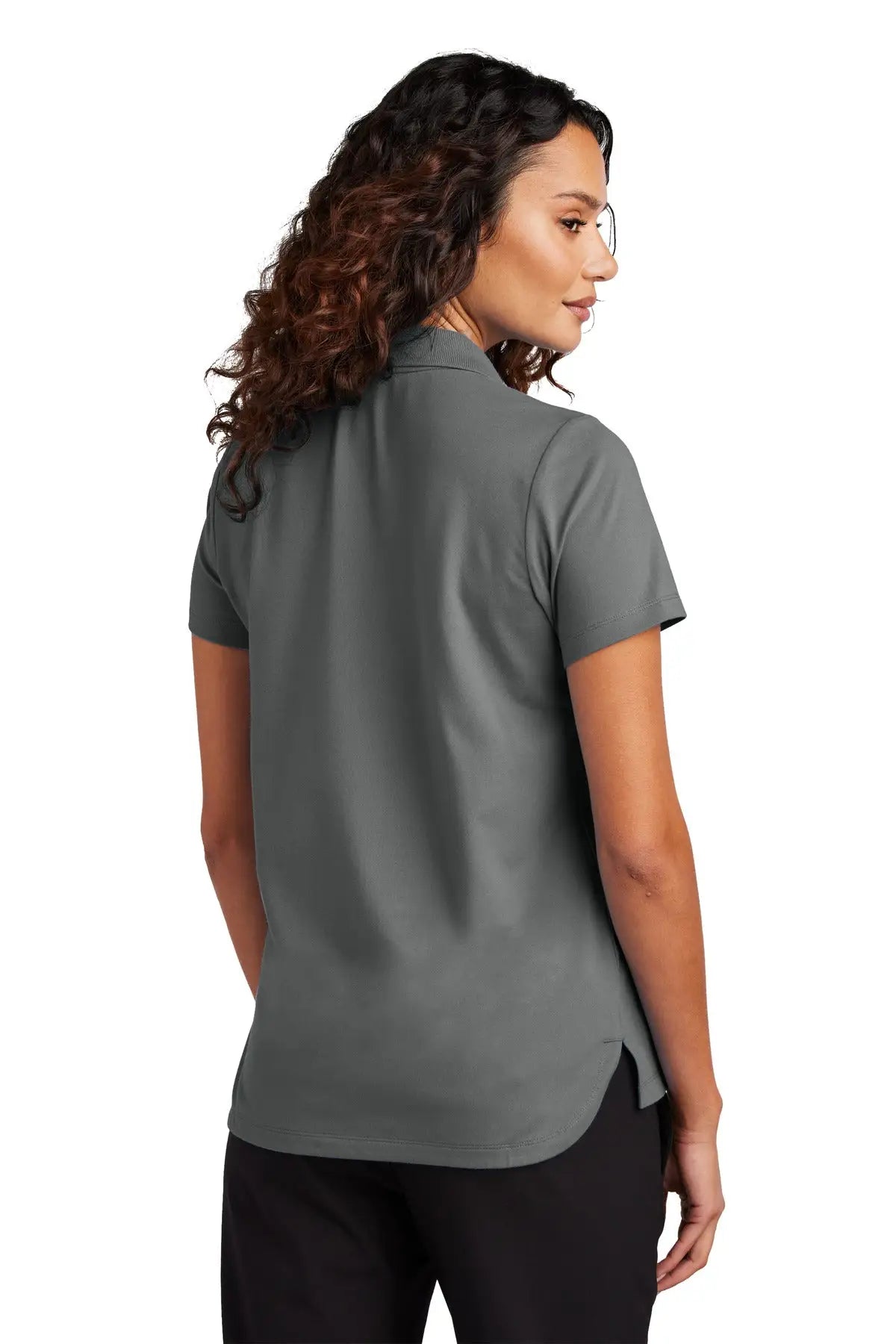 Mercer + mettle Mm1005 Women’s Stretch Pique Polo - Storm Gray