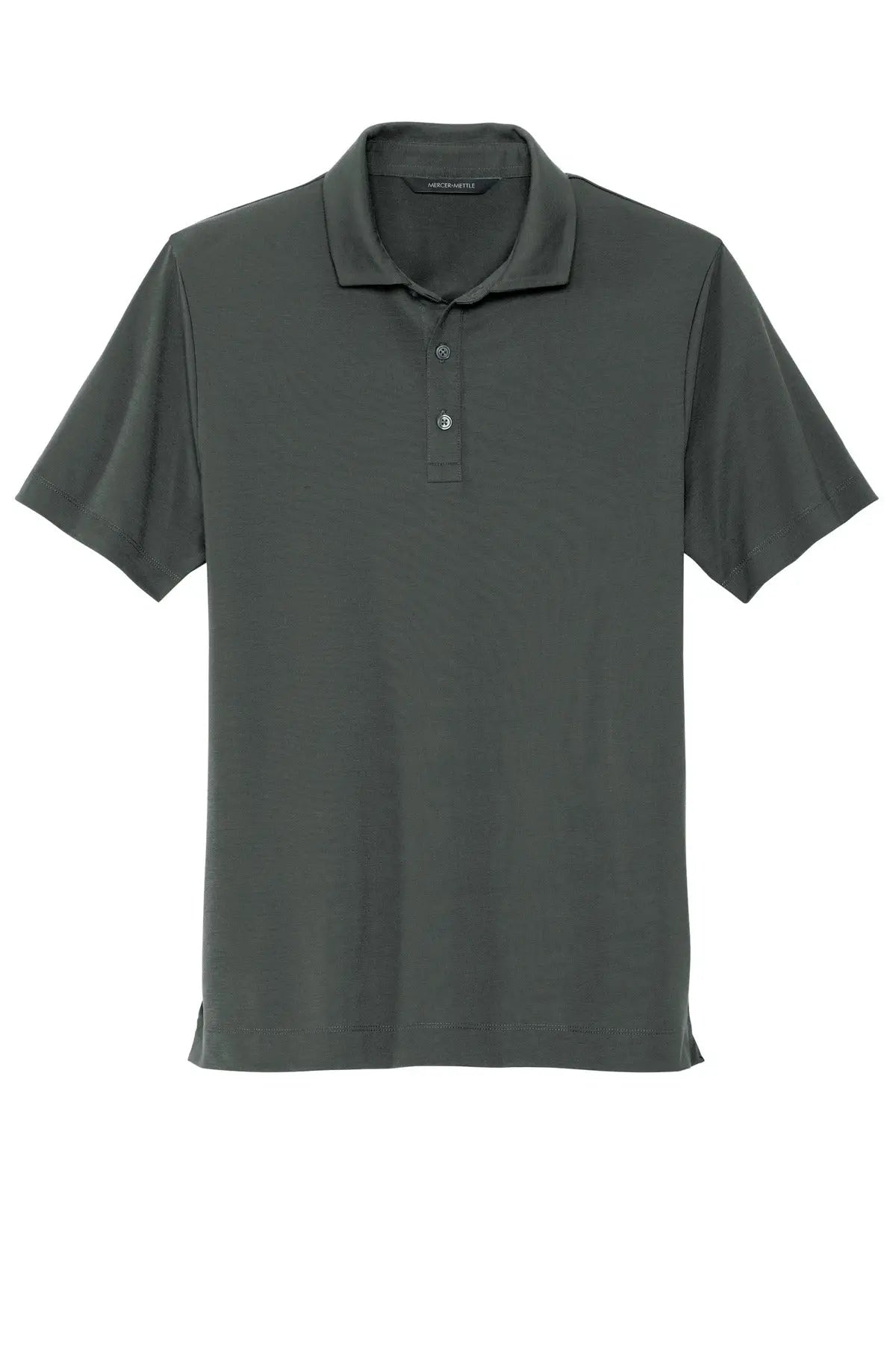 Mercer + mettle Mm1014 Stretch Jersey Polo - Anchor Gray