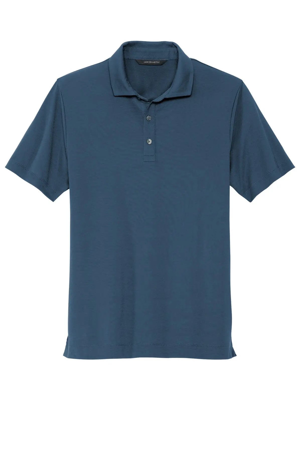 Mercer + mettle Mm1014 Stretch Jersey Polo - Insignia Blue