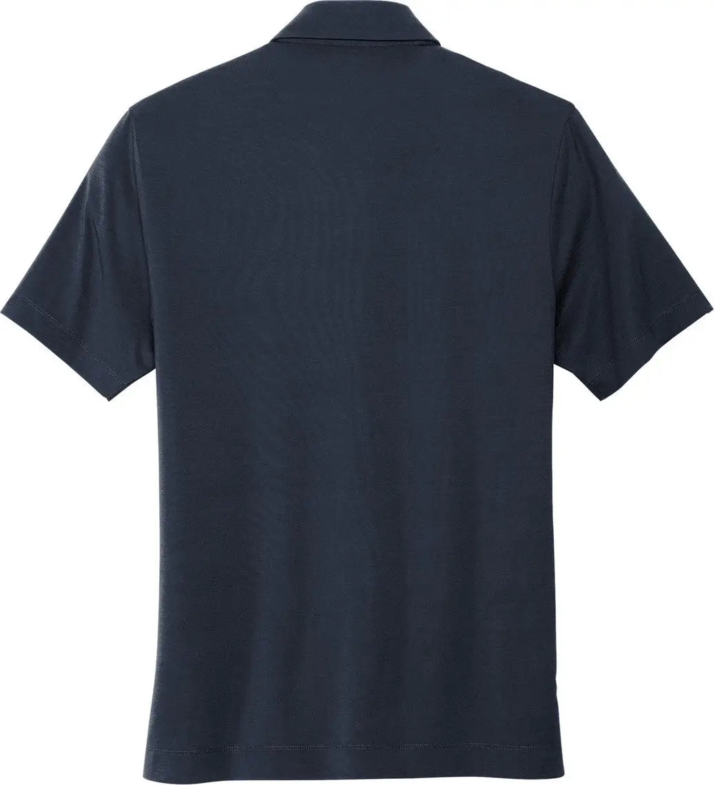 Mercer + mettle Mm1014 Stretch Jersey Polo - Night Navy